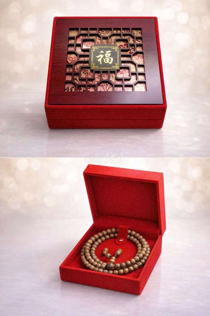 Vòng trầm hương 6 ly 108 hạt. Mua bán Phụ kiện thời trang khác tại Quận Liên Chiểu Đà Nẵng được đăng bởi Nguyen Thuy hình 1