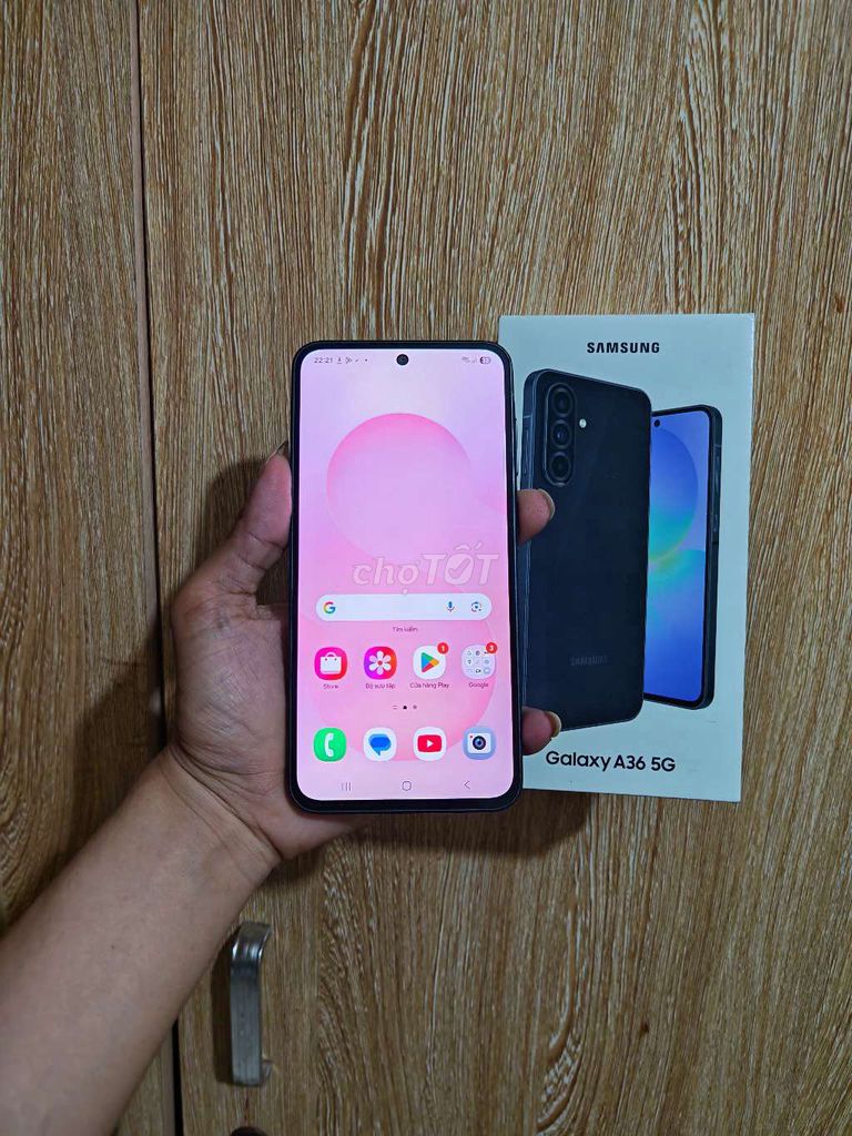 Samsung Galaxy A36 5G 8GB/128GB Đen. Mua bán Điện thoại tại Quận Hoàng Mai Hà Nội được đăng bởi ngày e đến  hình 1
