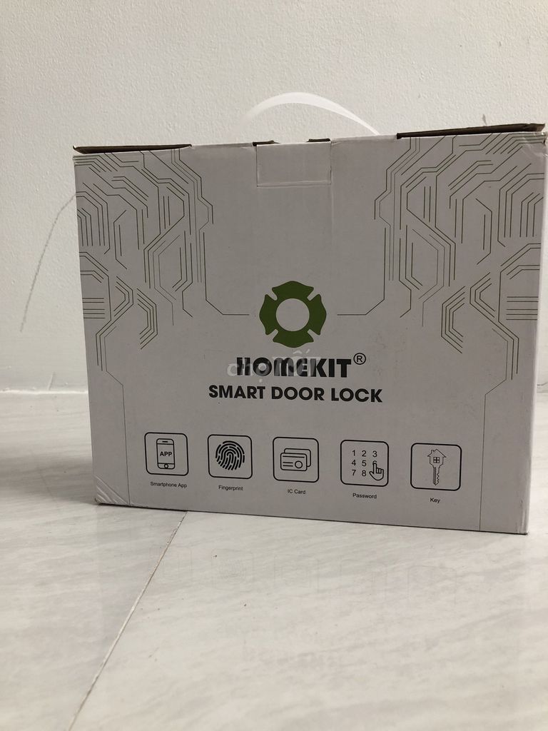 Khóa cửa điện tử HOMEKIT Vân tay. Mua bán Nội thất, đồ gia dụng khác tại Quận 3 Tp Hồ Chí Minh được đăng bởi Chauvy House hình 1