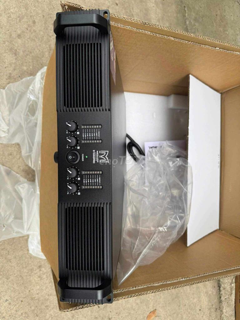 Cục đẩy công suất M S15000PRO Đen. Mua bán Tivi, Âm thanh tại Huyện Krông Bông Đắk Lắk được đăng bởi Châu Thuận hình 1