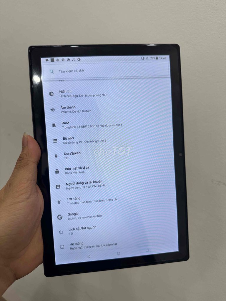 Máy tính bảng H13 Pro 16GB/1TB Xám. Mua bán Máy tính bảng tại Quận Đống Đa Hà Nội được đăng bởi Ng Hoang Anh hình 1