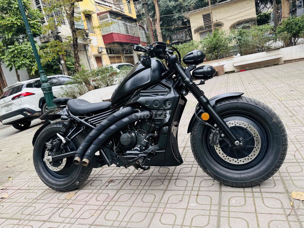 Honda Rebel300 đã độ full lên phong cách cực ngầu. Mua bán Xe máy tại Quận Cầu Giấy Hà Nội được đăng bởi Tong motor xe may hình 2