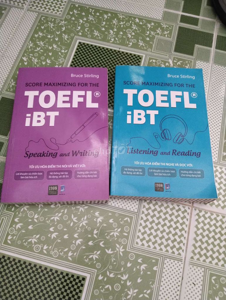 Sách toefl nghe nói đọc viết