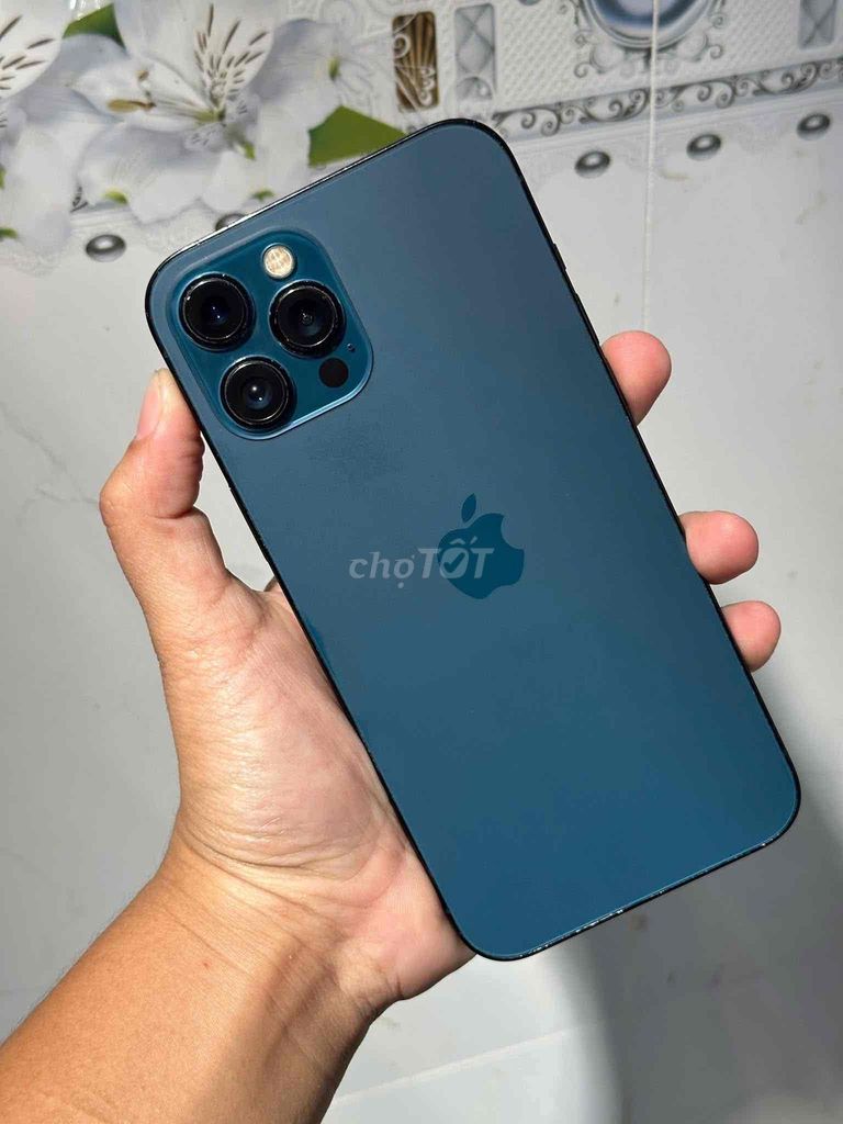 Apple iPhone 12 Pro Max 256GB Xanh. Mua bán Điện thoại tại Quận 4 Tp Hồ Chí Minh được đăng bởi Trâm Em hình 1