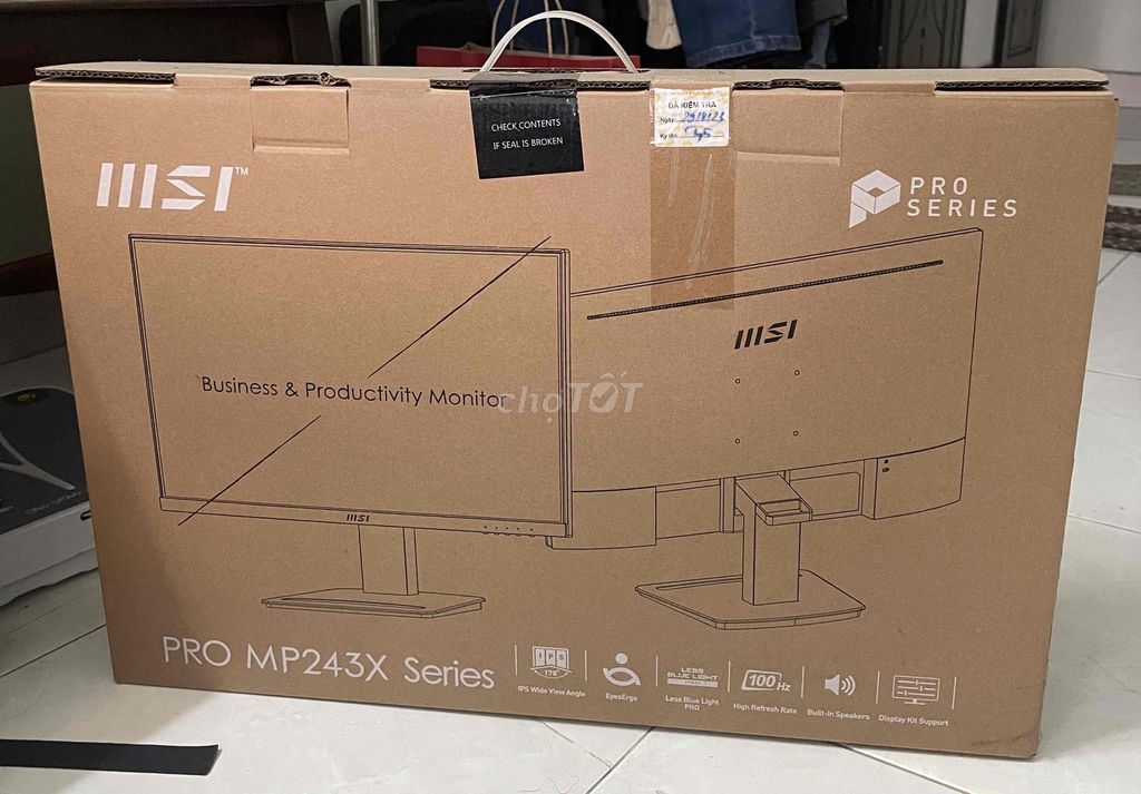BÁN MÀN HÌNH MSI PRO 98-99%