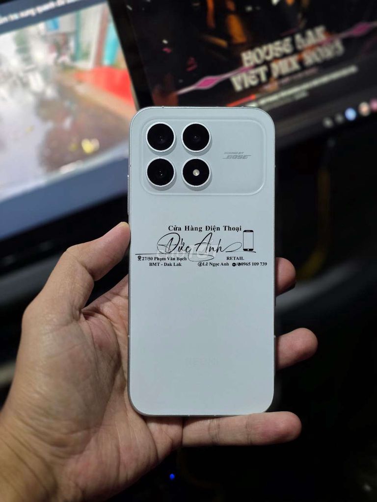 Xiaomi K90 Trắng, fullbox. Mua bán Điện thoại tại Thành phố Buôn Ma Thuột Đắk Lắk được đăng bởi Đức Anh Retail hình 1