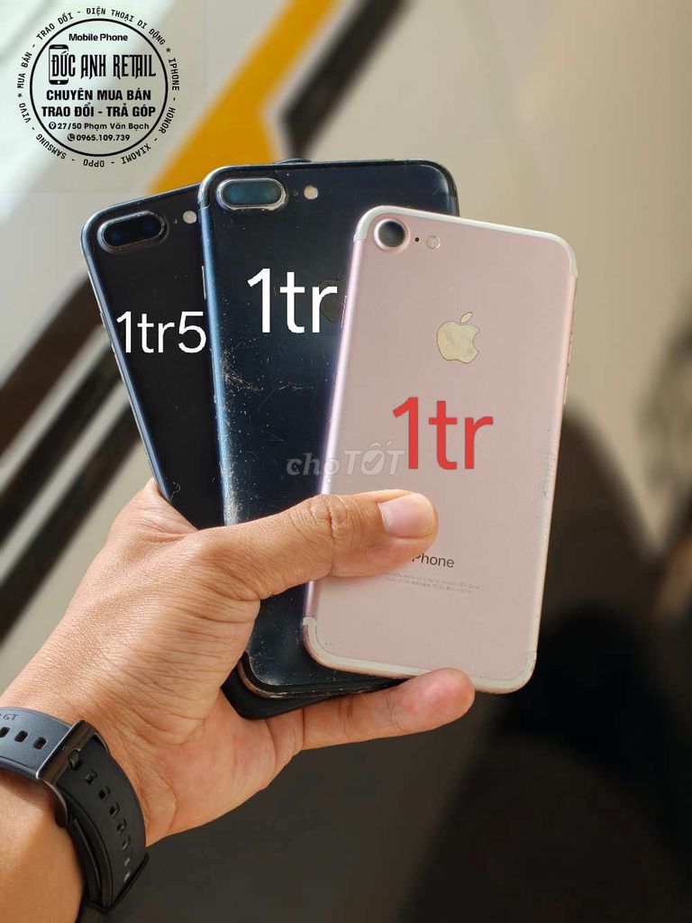 iPhone 7 Hồng. Mua bán Điện thoại tại Thành phố Buôn Ma Thuột Đắk Lắk được đăng bởi Đức Anh Retail hình 1