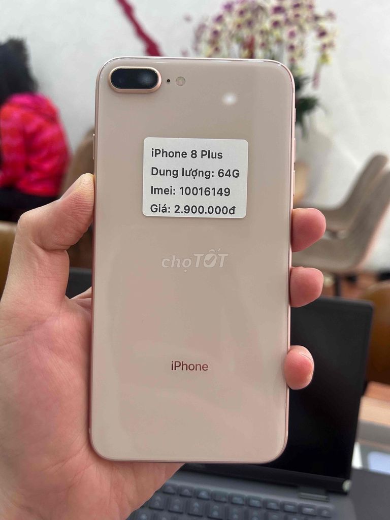 iPhone8Plus64GB Vàng hồng máy đẹp full chức năng. Mua bán Điện thoại tại Thành phố Buôn Ma Thuột Đắk Lắk được đăng bởi Nguyễn Hoàng hình 1