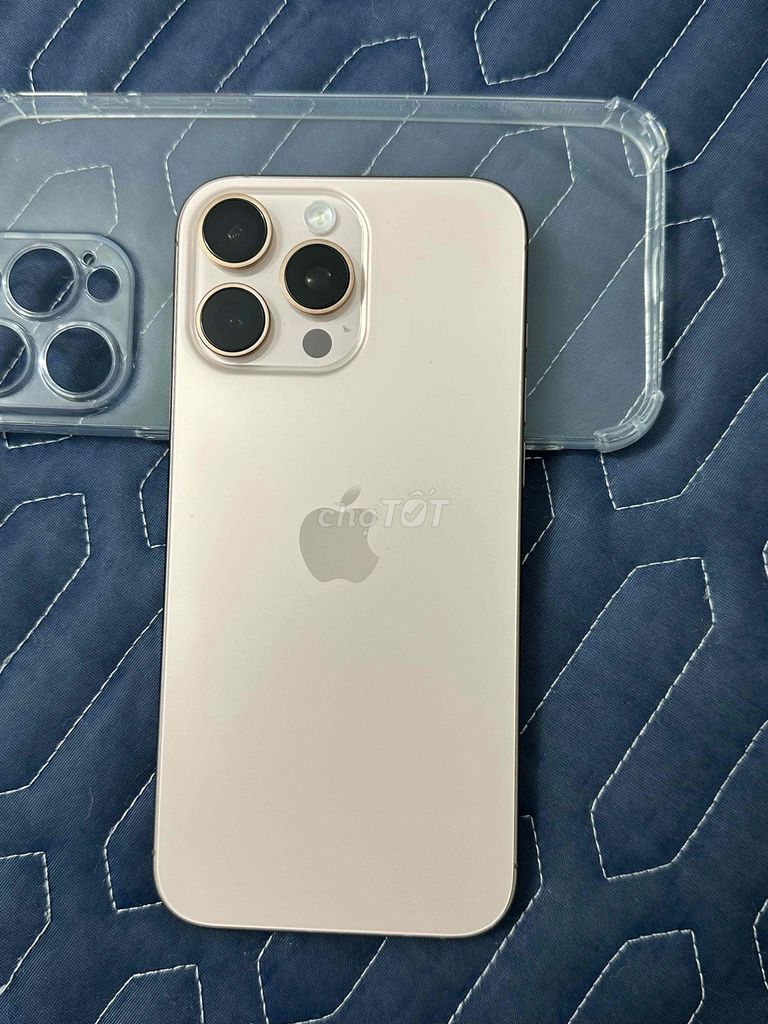 iPhone 16 Pro Max 256GB Vàng Đẹp Keng 99%.. Mua bán Điện thoại tại Thị xã Tân Uyên Bình Dương được đăng bởi Anh long hình 1