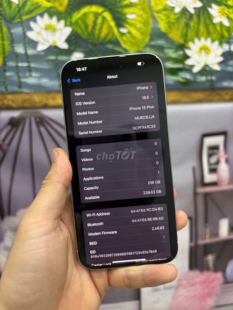  iPhone 15 Plus 256GB Xanh lá nhạt. Mua bán Điện thoại tại Quận Bắc Từ Liêm Hà Nội được đăng bởi Cửa hàng Bính Táo hình 1