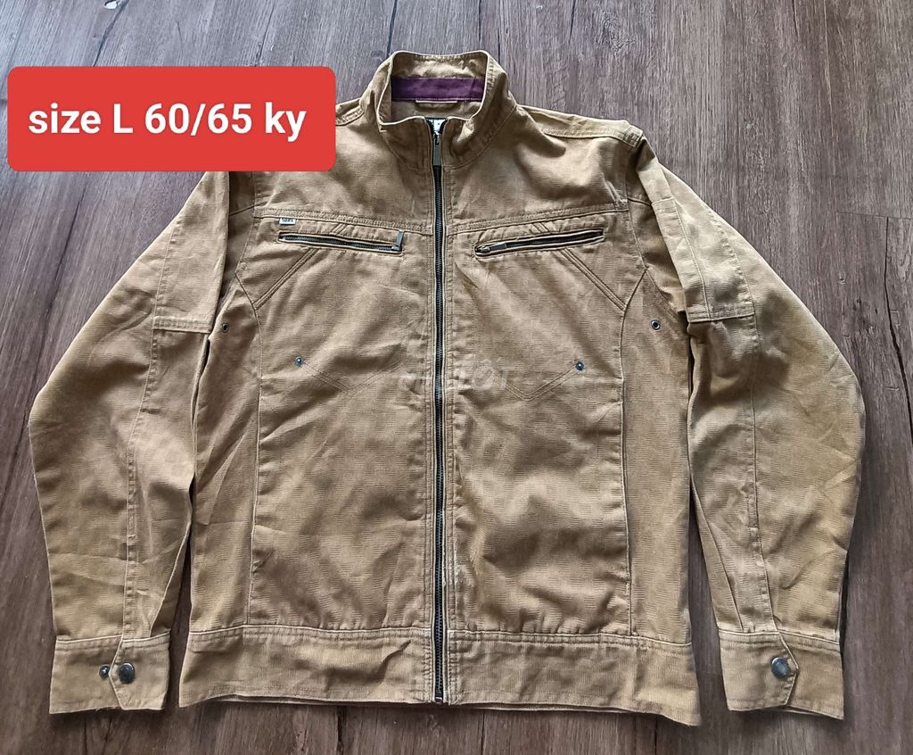 Áo khoác Unisex Nâu L Bền. Mua bán Quần áo tại Thành phố Long Xuyên An Giang được đăng bởi NGÔ ANH KIỆT  hình 1