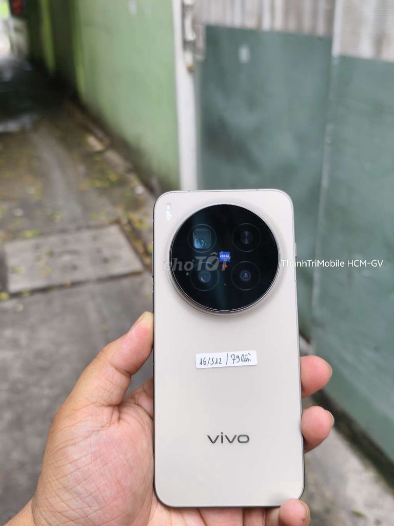 Vivo X300 Pro 16/512 Nâu máy trần kèm sạc. Mua bán Điện thoại tại Quận Gò Vấp Tp Hồ Chí Minh được đăng bởi Thanh Tri hình 1