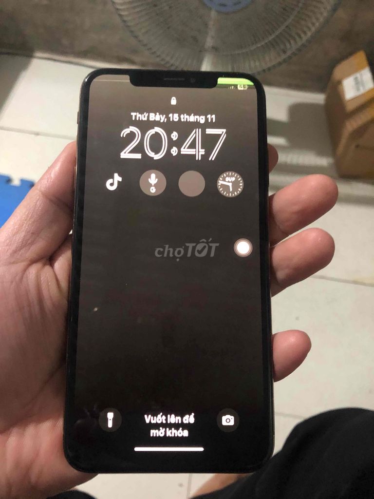Apple iPhone XS Max Vàng hồng Hỏng màn. Mua bán Điện thoại tại Huyện Hoài Đức Hà Nội được đăng bởi Nguyen Van Chung hình 1