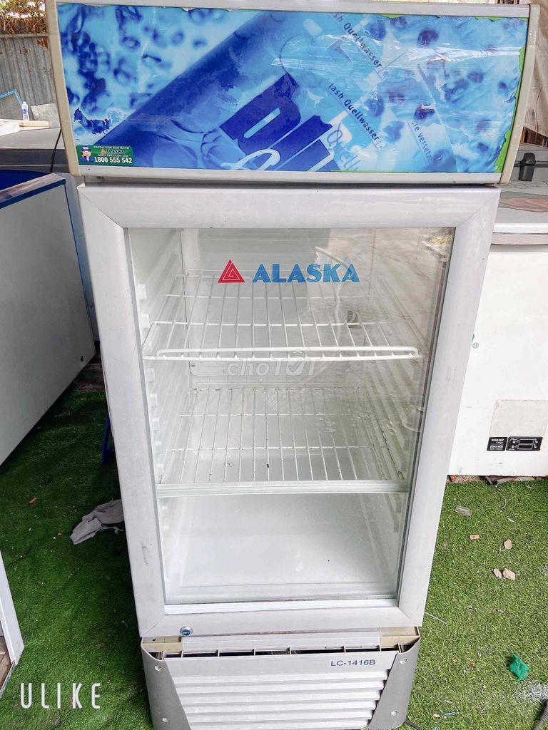 Tủ mát Mini 100L Alasaka zin đẹp hoạt động tốt