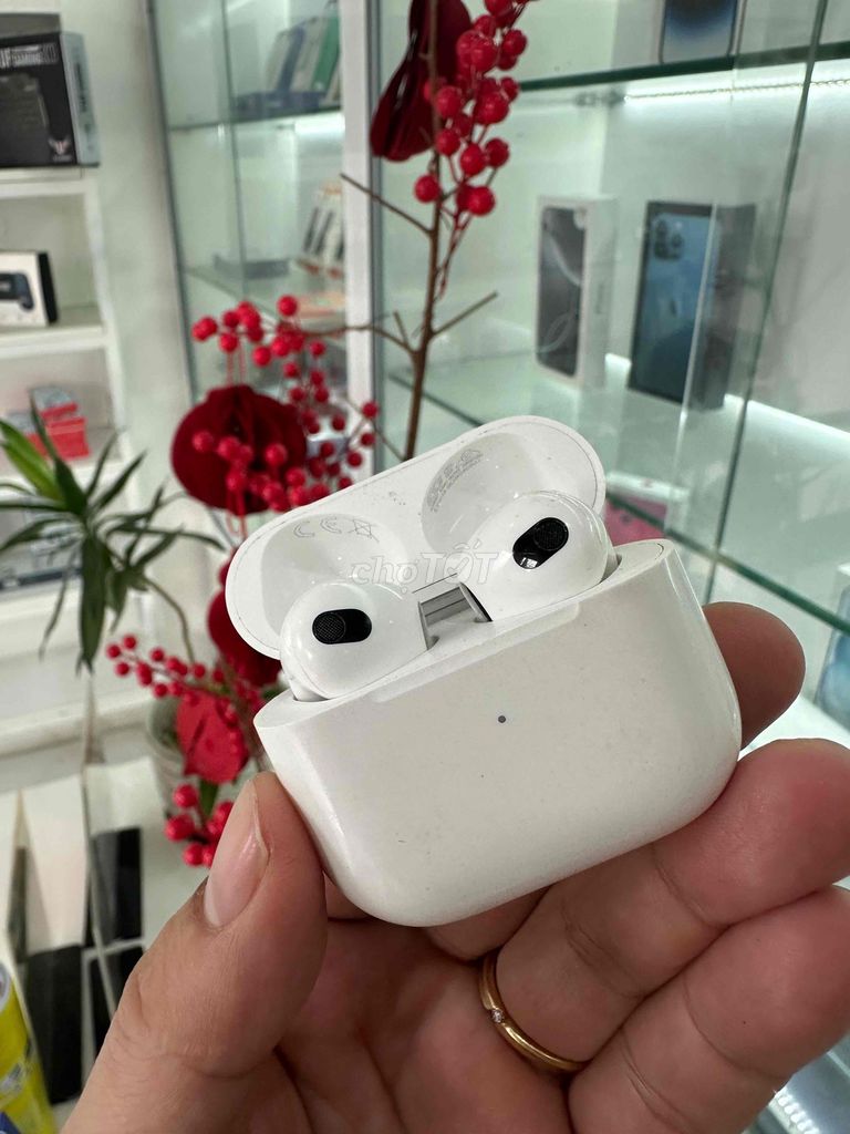 Tai nghe Apple AirPods 3 Trắng 98%. Mua bán Tivi, Âm thanh tại Thành phố Biên Hòa Đồng Nai được đăng bởi H NAM Store hình 1