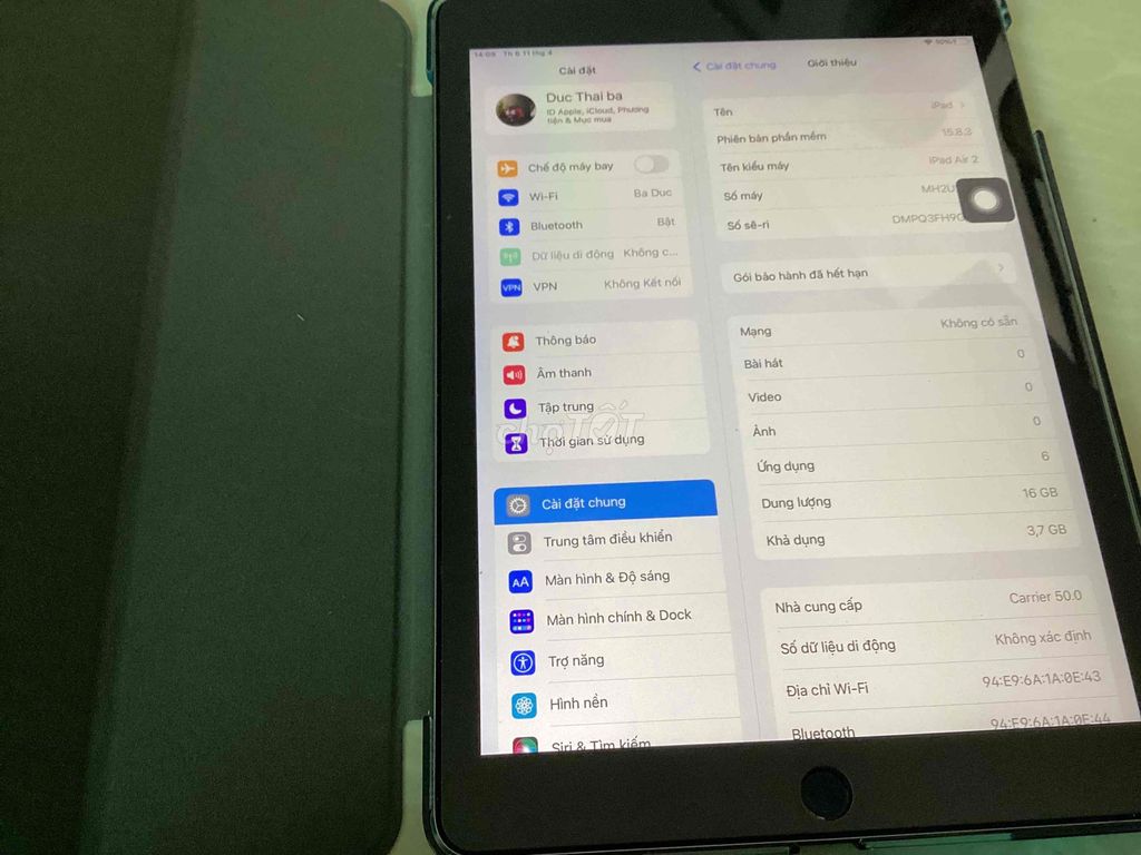 ipad air 2 16 g dẹp keng. Mua bán Máy tính bảng tại Quận Gò Vấp Tp Hồ Chí Minh được đăng bởi Bá hình 3