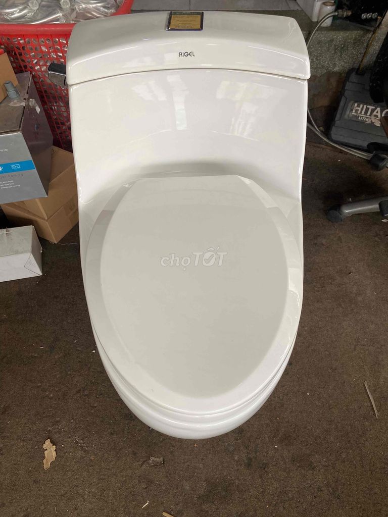 Bồn cầu RIGEL 1khối hàng trưng bày 🚽🚽🚽