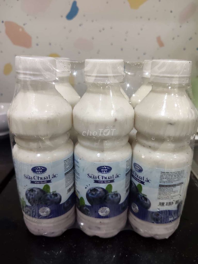 Sữa chua uống BVM Việt quất 300ml/chai x 6 chai. Mua bán Đồ ăn, thực phẩm và các loại khác tại Quận Hoàng Mai Hà Nội được đăng bởi Hải Vũ hình 1