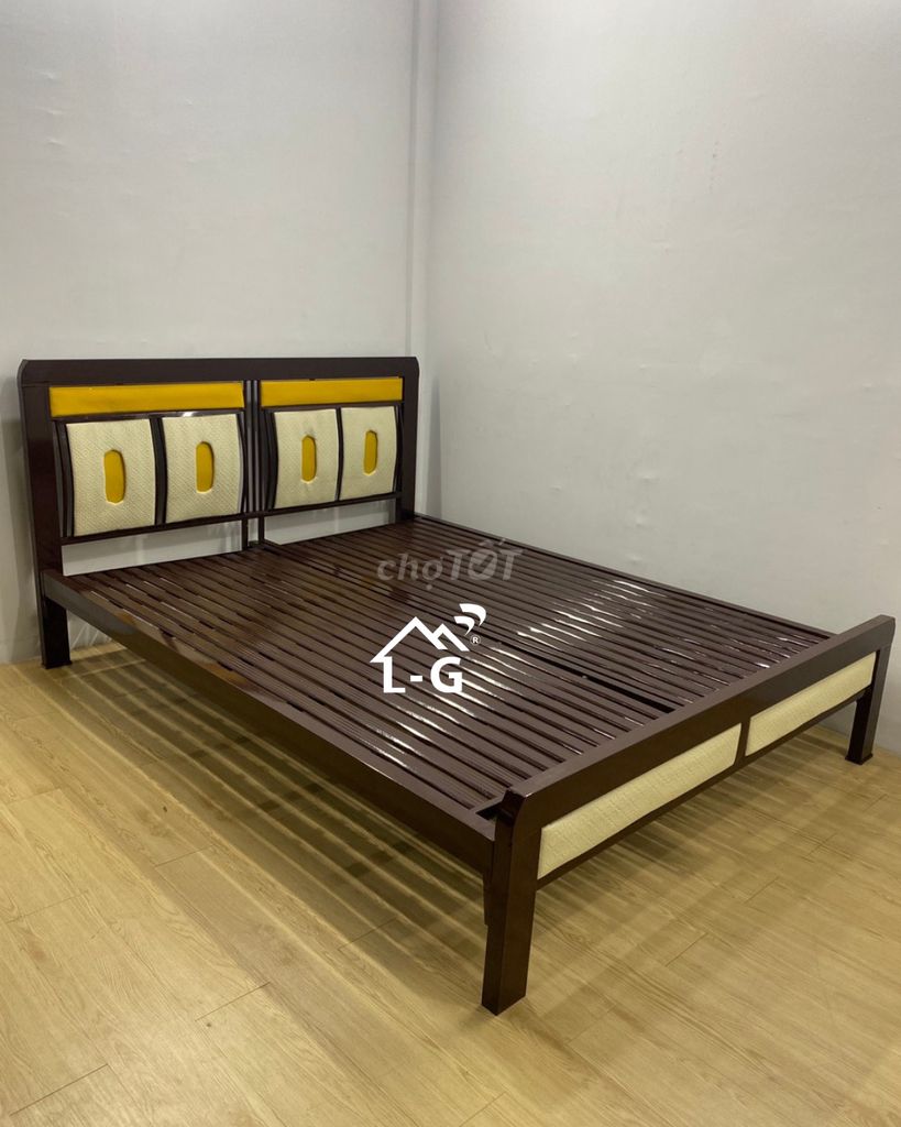 Giường sắt Giường sắt Giường sắt Giường sắt Giường. Mua bán Giường, chăn ga gối nệm tại Huyện Củ Chi Tp Hồ Chí Minh được đăng bởi Lâm Gia Home hình 1