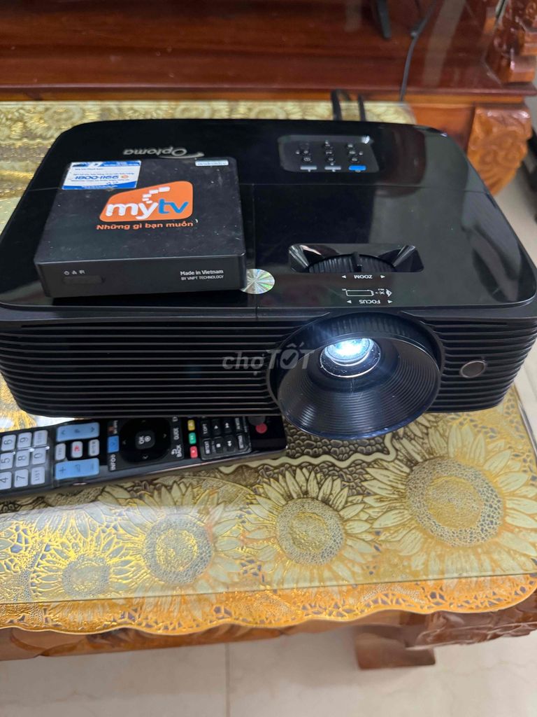 Máy chiếu Optoma Full 3D Đen. Mua bán Đồ dùng văn phòng tại Thành phố Vũng Tàu Bà Rịa - Vũng Tàu được đăng bởi Đồ Điện Tử Gia Đình Vũng Tàu hình 1