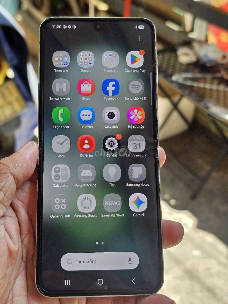 Galaxy Z Flip5 512GB VN zin toàn bộ giá rẻ . Mua bán Điện thoại tại Quận 8 Tp Hồ Chí Minh được đăng bởi Thiên Hòa mobile  hình 1