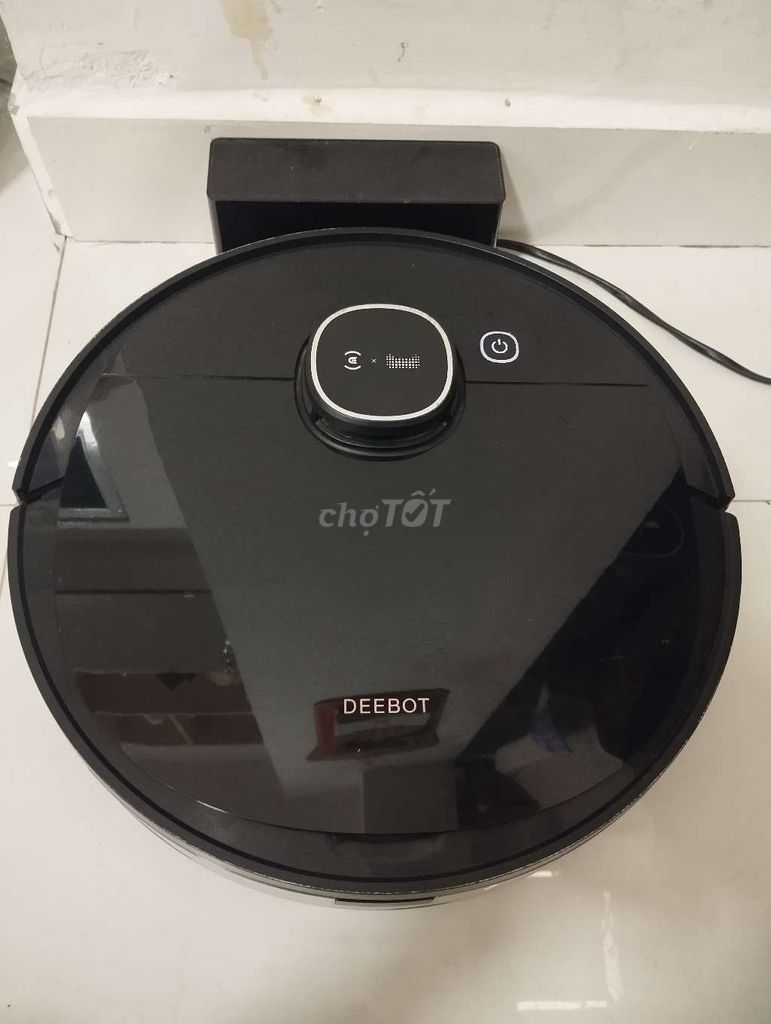 Robot hút bụi Ecovacs Deebot T5 Max Đen. Mua bán Thiết bị vệ sinh, nhà tắm tại Quận Bình Thạnh Tp Hồ Chí Minh được đăng bởi Tien1997 hình 1