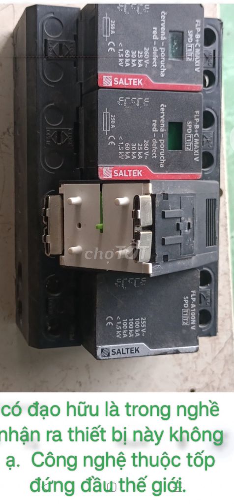 Thiết bị chống sét Saltek FLP-B+C MAXI V. Mua bán Đồ chuyên dụng, Giống nuôi trồng tại Huyện Cai Lậy Tiền Giang được đăng bởi Đức Vĩnh Pham hình 1