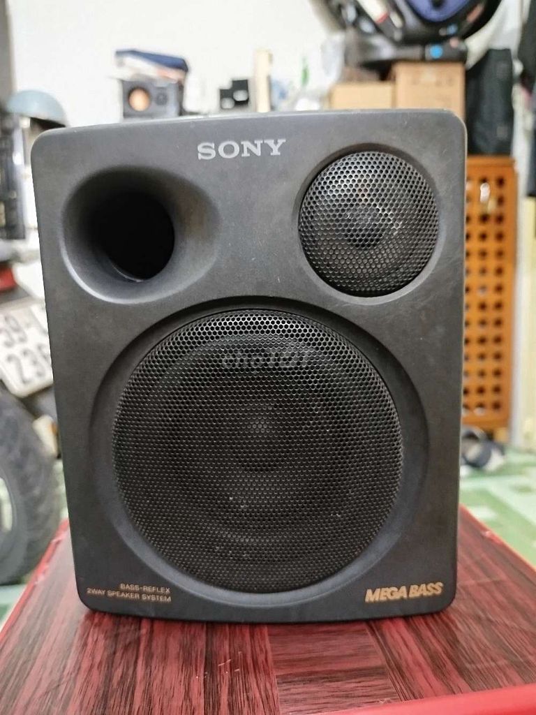 Loa Sony Mega Bass Đen Nhựa. Mua bán Tivi, Âm thanh tại Quận 8 Tp Hồ Chí Minh được đăng bởi Phước Vĩnh  hình 1