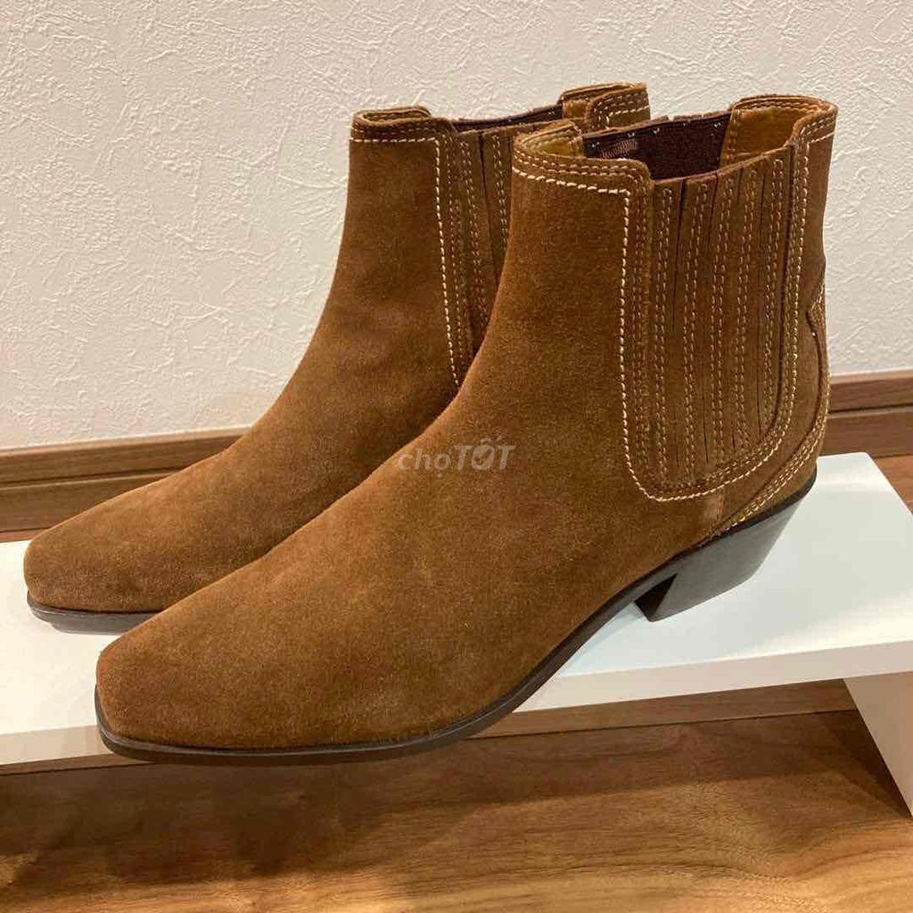 Bốt cổ ngắn Zara Nữ da bò lộn size 38. Mua bán Giày dép tại Thành phố Đà Lạt Lâm Đồng được đăng bởi An Nhiên hình 1
