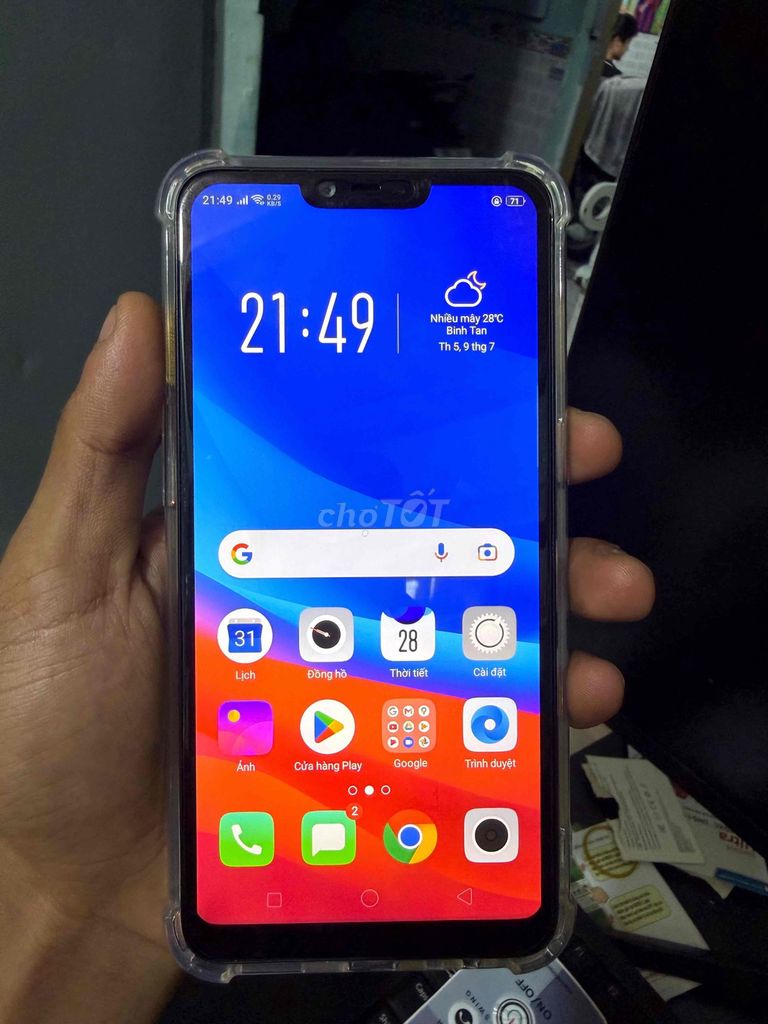 Oppo A3s 16GB Đen 2GB RAM. Mua bán Điện thoại tại Quận Bình Tân Tp Hồ Chí Minh được đăng bởi Minh Phương hình 1