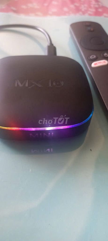 Android TV Box MX10 Đen. Mua bán Tivi, Âm thanh tại Huyện Chợ Gạo Tiền Giang được đăng bởi Anh  Nghĩa hình 1