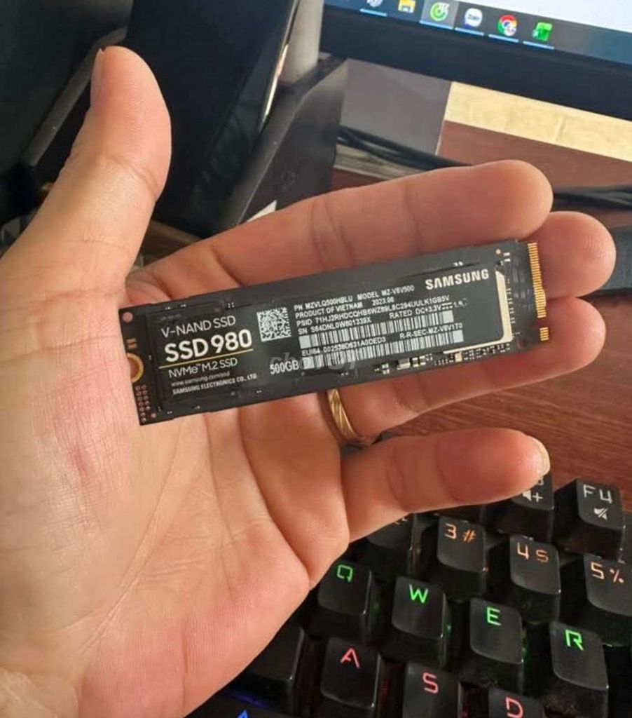 Ổ cứng SSD Samsung 980 500GB NVMe M.2. Mua bán Linh kiện (RAM, Card...) tại Huyện Krông Pắc Đắk Lắk được đăng bởi w w w hình 1