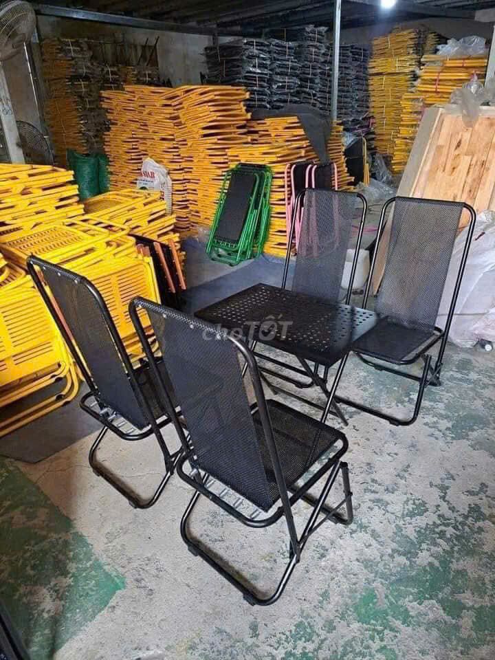 GHẾ SẮT LÒ XO CAFE, TRÀ CHANH, TRÀ SỮA [SỈ, LẺ]. Mua bán Bàn ghế tại Huyện Bình Chánh Tp Hồ Chí Minh được đăng bởi An Nguyễn hình 1