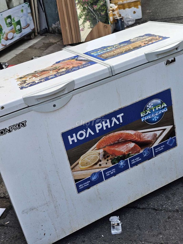 Tủ đông Hòa Phát Trắng đã sử dụng. Mua bán Tủ lạnh tại Quận Tân Bình Tp Hồ Chí Minh được đăng bởi A phát hình 1