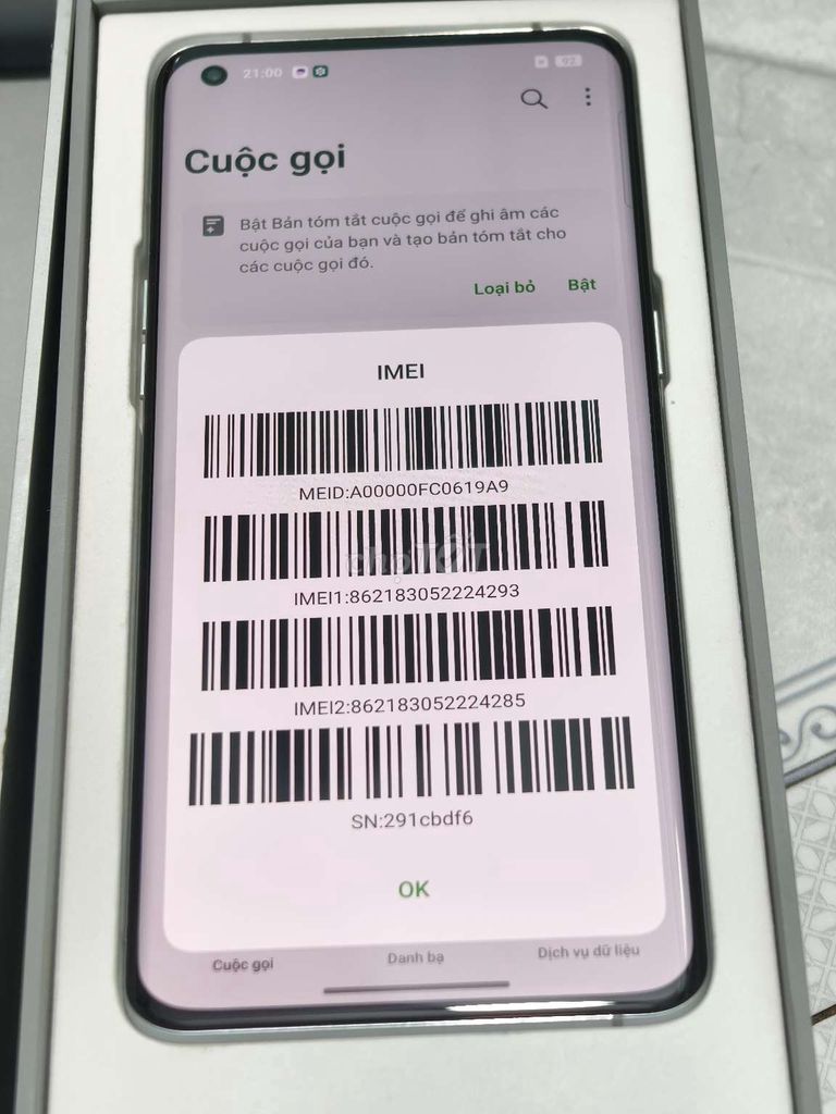 Oppo Find X5 Pro 256GB Trắng Như mới. Mua bán Điện thoại tại Thị xã Kiến Tường Long An được đăng bởi Bảo Ngân hình 1