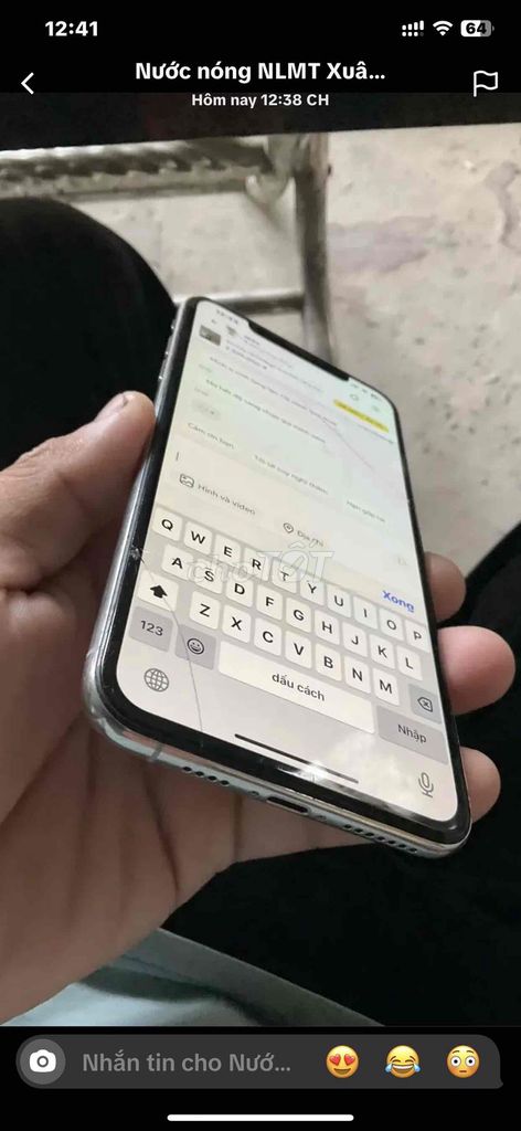 cần bán xs max qt 2 sim full chức năng màn thay. Mua bán Điện thoại tại Huyện Cái Bè Tiền Giang được đăng bởi Cô Hai Sún hình 1