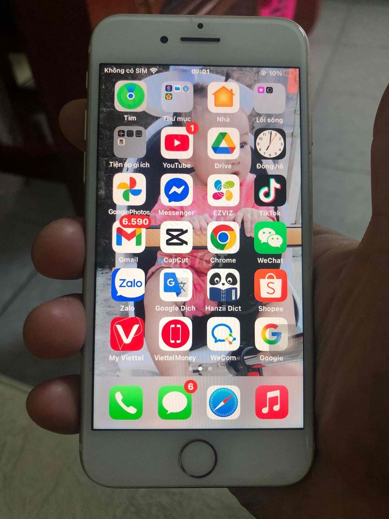 Apple iPhone 7 128GB Vàng Đã sử dụng. Mua bán Điện thoại tại Huyện Kim Thành Hải Dương được đăng bởi Hoàng Trung Anh hình 1