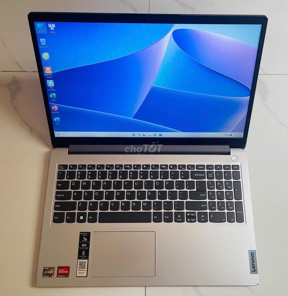 Lenovo IdeaPad 1 AMD Ryzen5-7520U/8GB/512GB/15.6". Mua bán Laptop tại Quận Hải Châu Đà Nẵng được đăng bởi Baxiqua hình 1