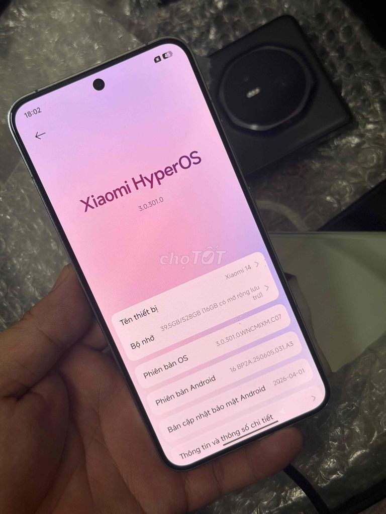 Xiaomi Mi 14 Quốc Tế 512GB. Mua bán Điện thoại tại Quận Nam Từ Liêm Hà Nội được đăng bởi TẠP HÓA ĐIỆN THỌAI TÀU hình 1