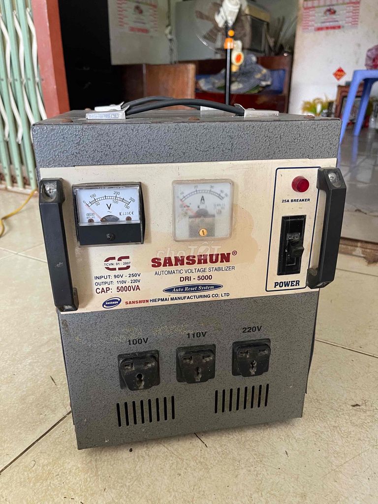 Ổn áp 5kva. Mua bán Nội thất, đồ gia dụng khác tại Huyện Châu Thành Bến Tre được đăng bởi phong điện lạnh hình 1