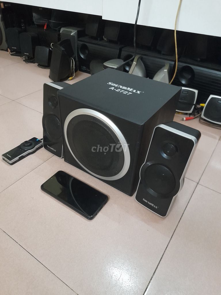Loa vi tính SoundMax A-2727 . Mua bán Tivi, Âm thanh tại Quận Tân Phú Tp Hồ Chí Minh được đăng bởi  Vũ Tân Phú hình 1