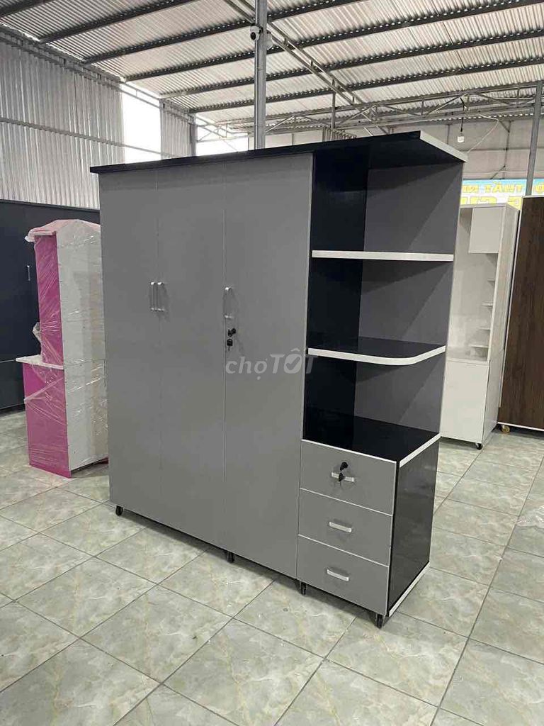 tủ nhựa 1m6x1m8