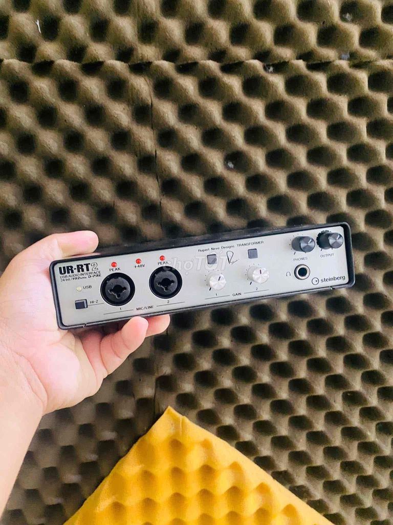 Sound card Steinberg UR-RT2. Mua bán Tivi, Âm thanh tại Huyện Bình Đại Bến Tre được đăng bởi Nguyễn Hồng Phúc hình 1