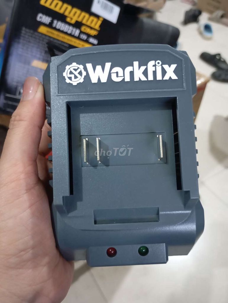 Sạc pin Workfix 2A Mới. Mua bán Phụ kiện (Màn hình, Chuột...) tại Thành phố Sa Đéc Đồng Tháp được đăng bởi Đoàn Thị Bích Phượng hình 1