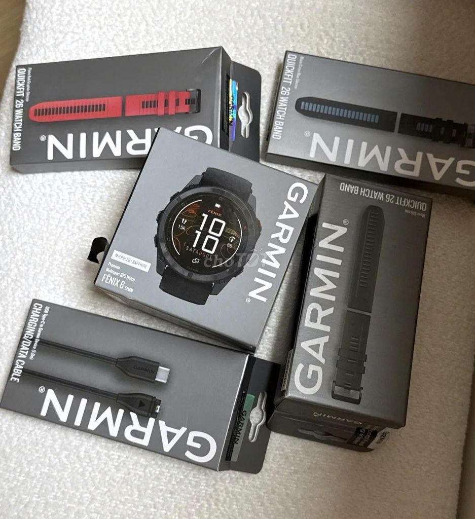 Garmin fēnix 8 51mm MicroLED mới 100% + 3 dây. Mua bán Thiết bị đeo thông minh tại Thành phố Thủ Đức Tp Hồ Chí Minh được đăng bởi Chris Clarke hình 1