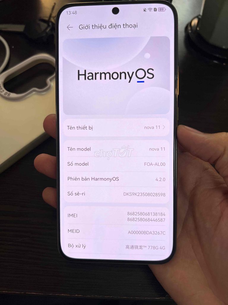 Huawei Nova 11 Vàng. Mua bán Điện thoại tại Thành phố Long Xuyên An Giang được đăng bởi Redmi Pad Pro hình 1