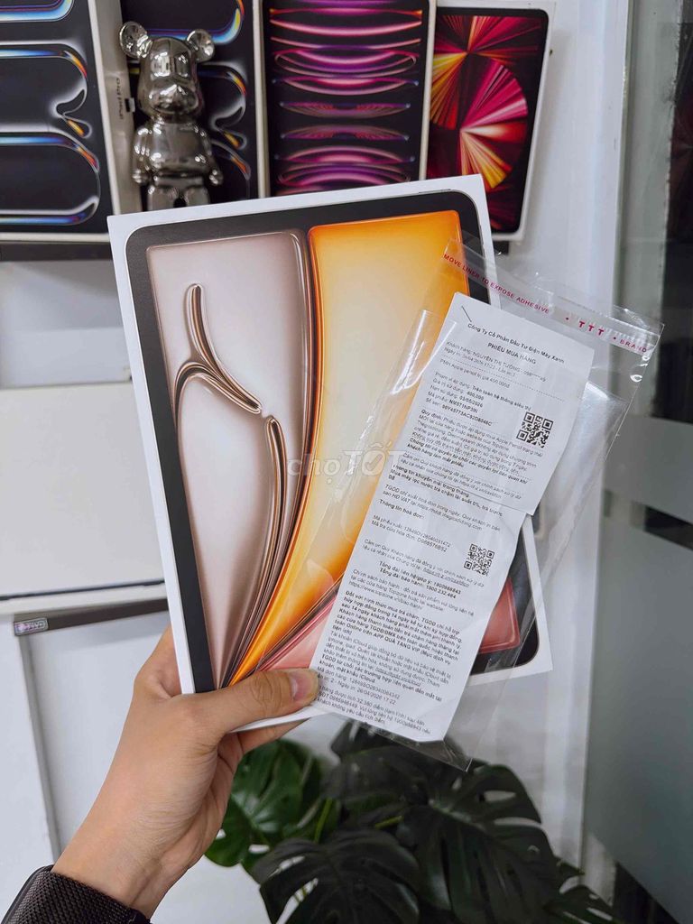 iPad Air 8 M4 11 inch 128g starlight new act TGDĐ. Mua bán Máy tính bảng tại Quận 10 Tp Hồ Chí Minh được đăng bởi Táo Tốt Apple  hình 1