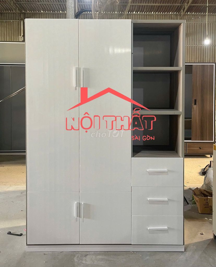 Tủ quần áo nhựa 1m8x1m23 Mới. Mua bán Tủ, kệ gia đình tại Quận Tân Bình Tp Hồ Chí Minh được đăng bởi Nội thất giá xưởng hình 1