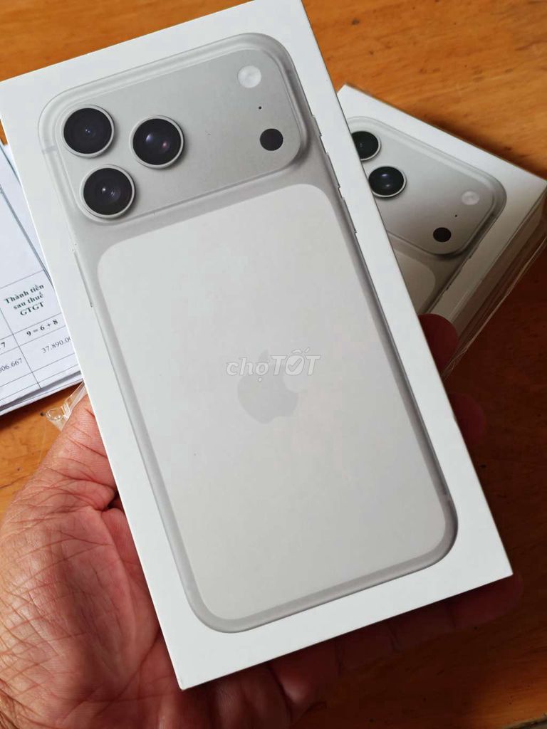 Apple iPhone 17 Pro Max 256GB Trắng Mới. Mua bán Điện thoại tại Quận Phú Nhuận Tp Hồ Chí Minh được đăng bởi Phú Nguyên hình 1