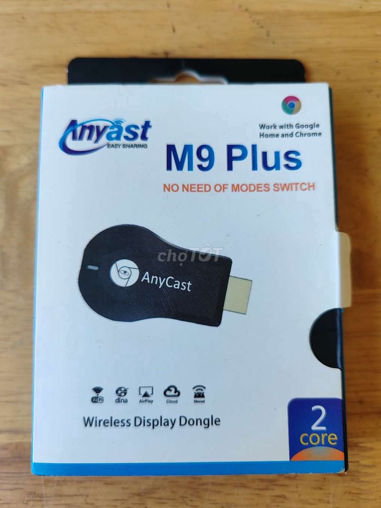 HDMI ANYCAST M9 Plus 

Không dây 

Hàng mới tinh